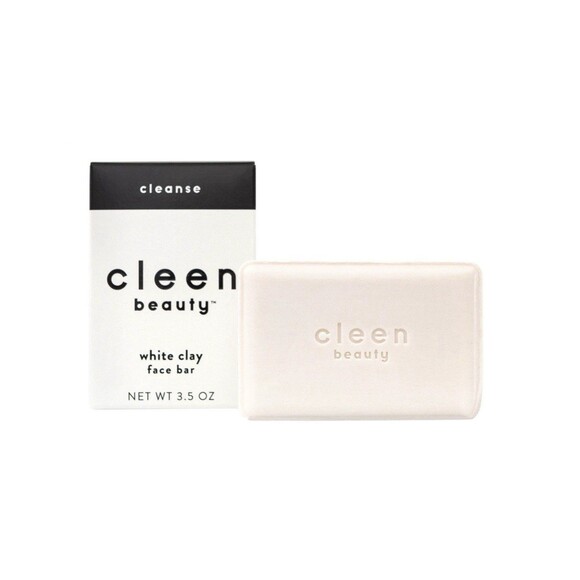 Cleen Beauty Cleanse White Clay Face Bar X5- 3.5 oz - Picture 1 of 6